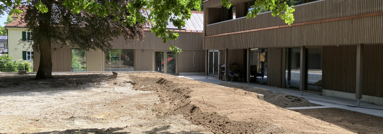 Platz im Freien