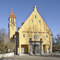 Blick von außen auf die Christuskirche