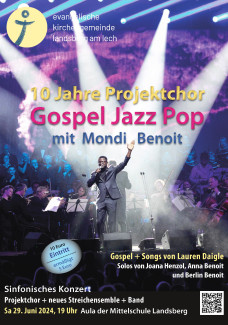 Gospelchor im Scheinwerferlicht