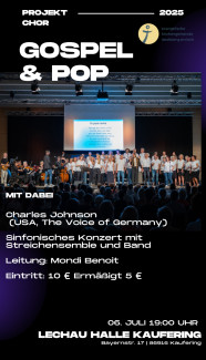Chor auf der Bühne