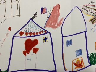 Zeichnung eines Kinder