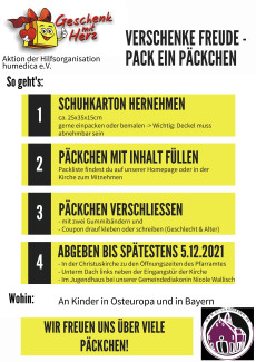 In vier Schritten