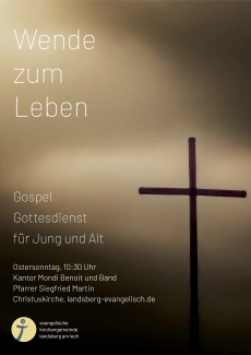 Kreuz im Morgenlicht