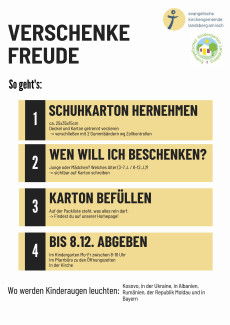 Geschenk mit Herz